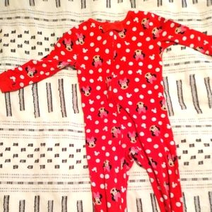 Minnie Mouse Footie Pajamas